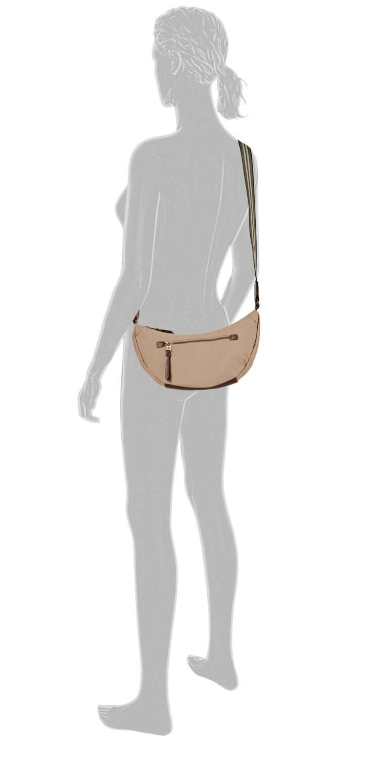 Camel Active Bari Banana bag beige