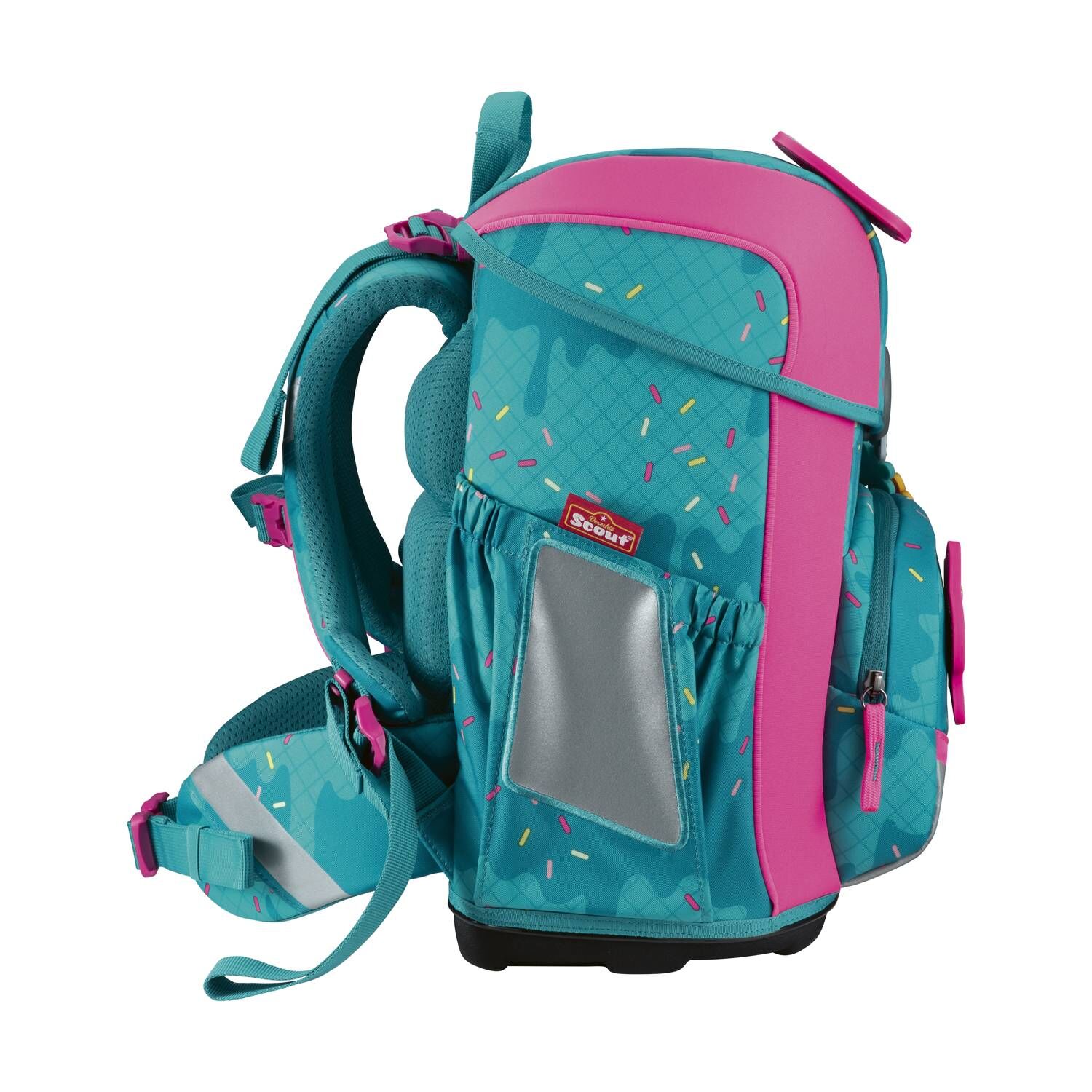 Scout Neo Schulranzen-Set 4 teilig Happy Confetti