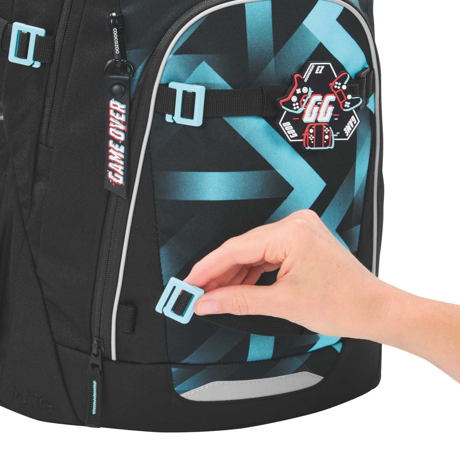 coocazoo Schulrucksack MATE, Laser Lights