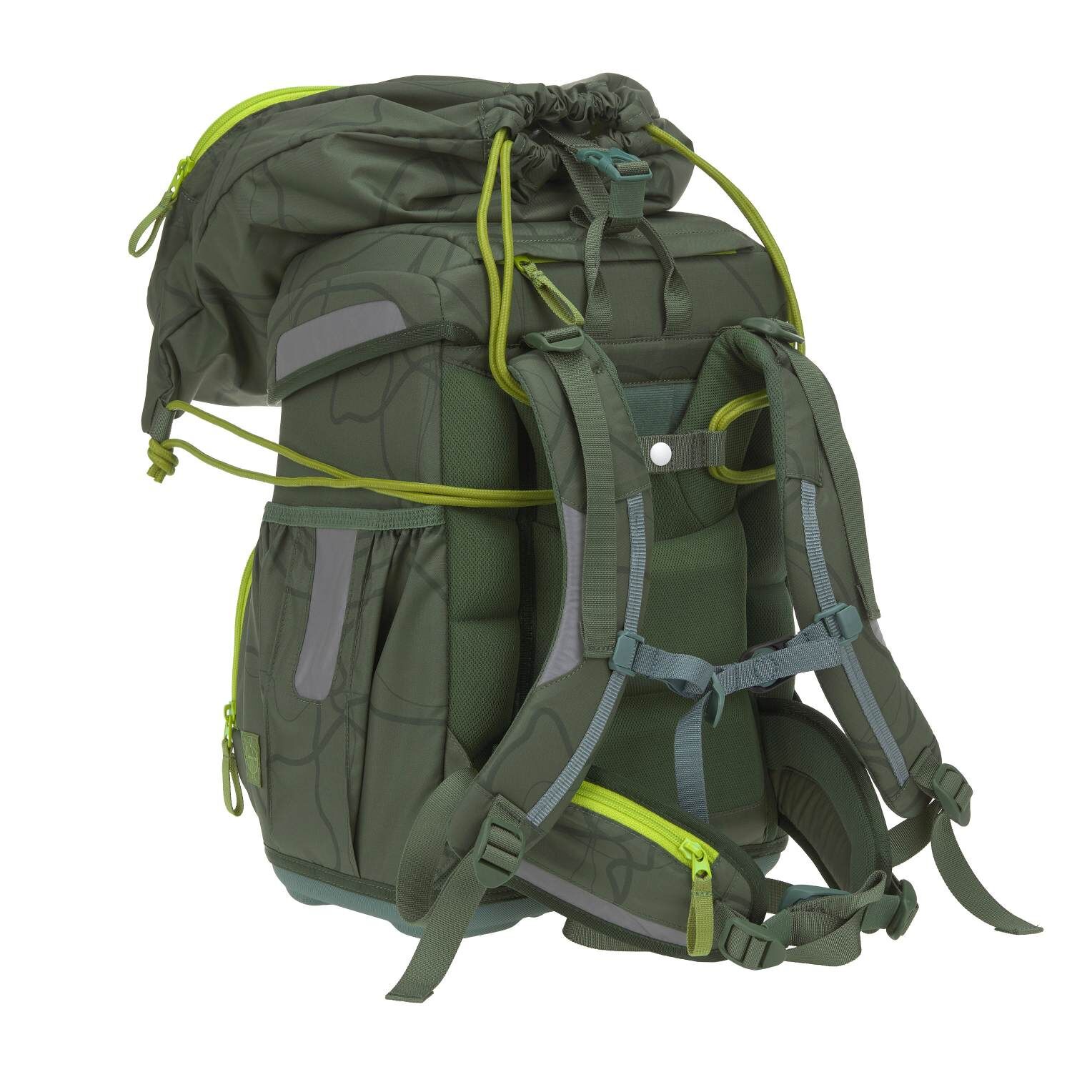 Lässig Schulranzen-Set Light, Unique Jungle green