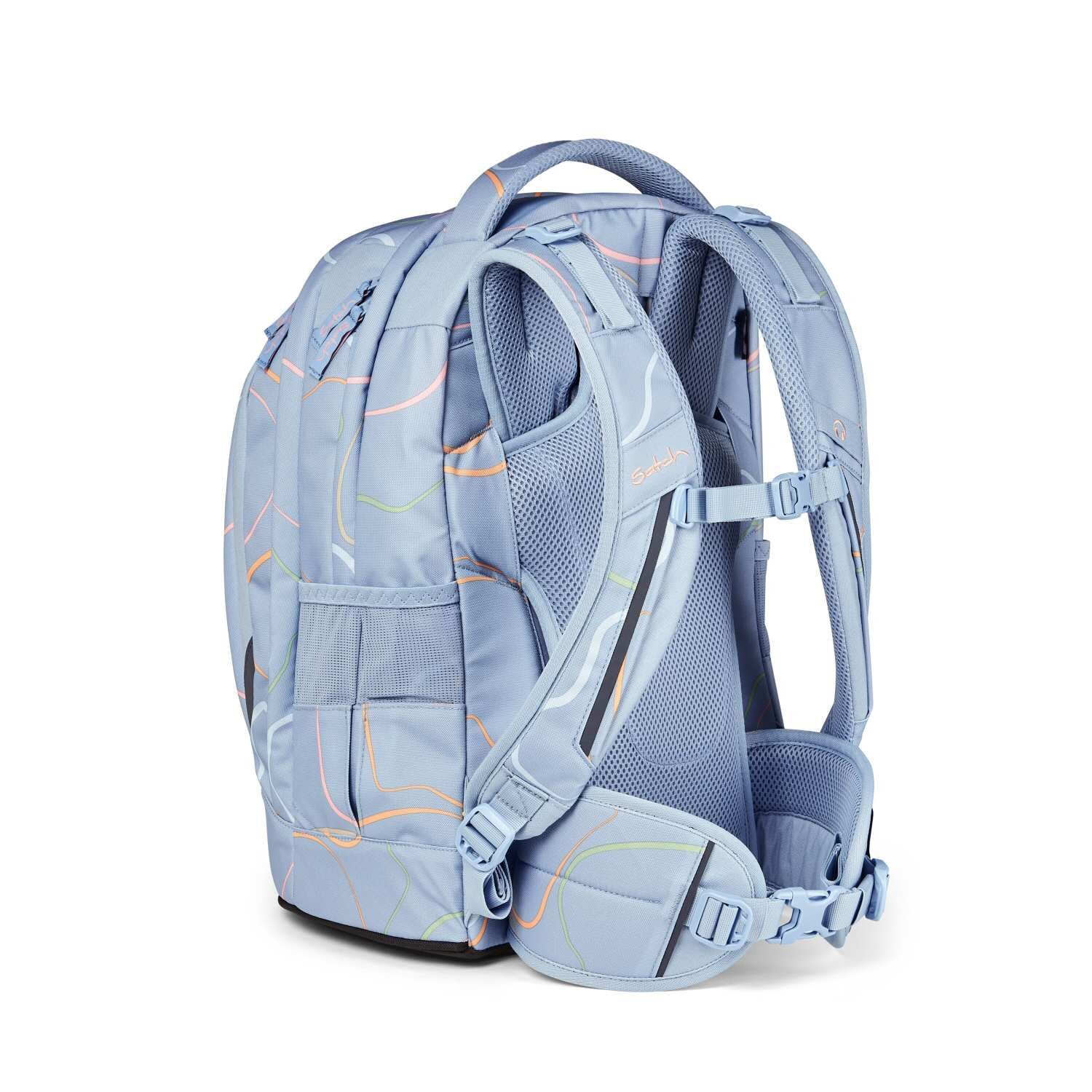 Satch pack Schulrucksack Vivid Blue New