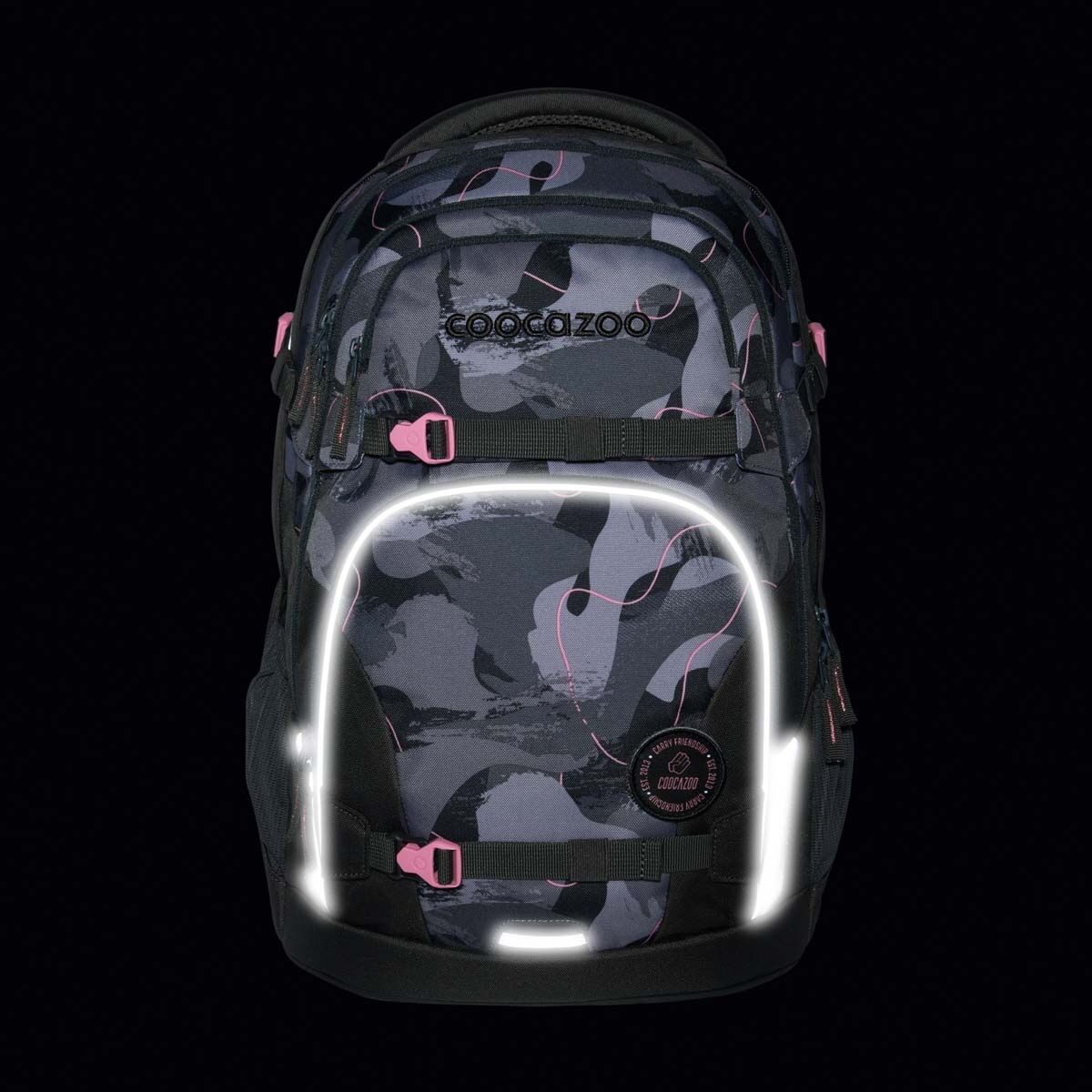 coocazoo Schulrucksack PORTER, Bubble Brush