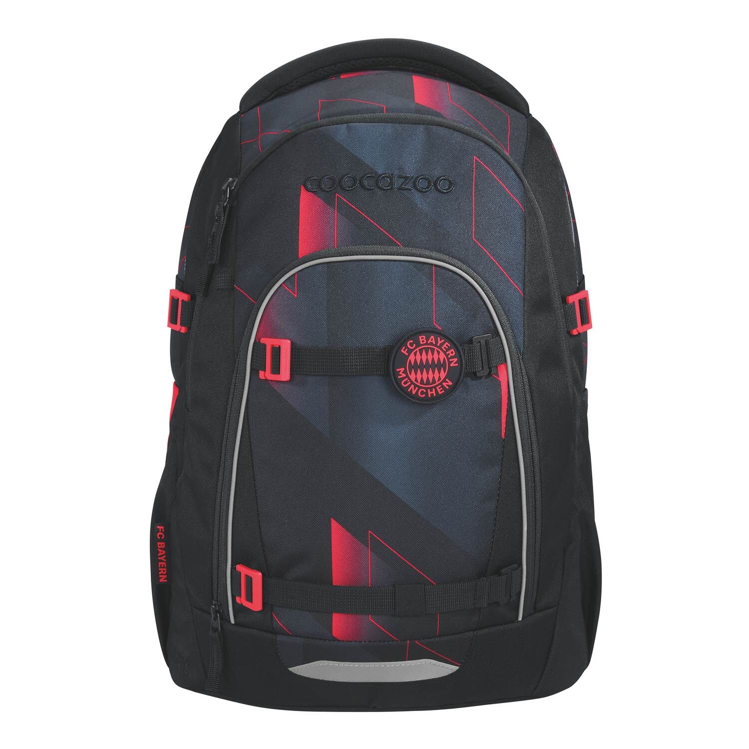coocazoo Schulrucksack-Set MATE FC Bayern, Stern des Südens, 2-tlg.