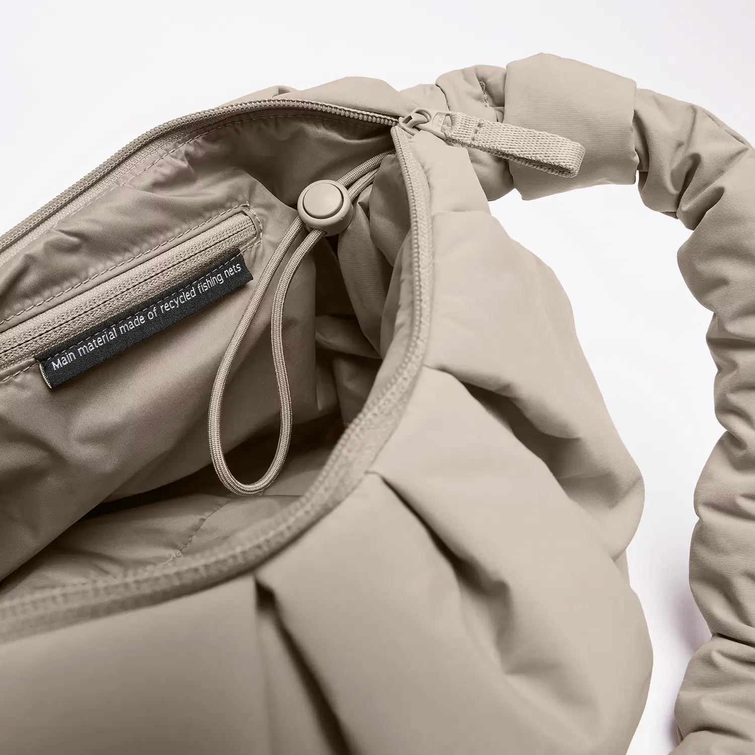 GOT BAG Umhängetasche PLEAT MOON BAG LARGE scallop
