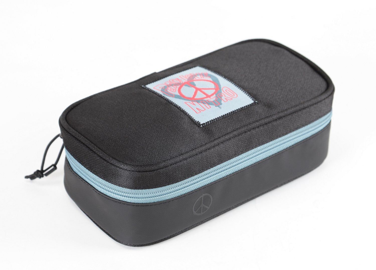 Nitro Mäppchen PENCIL CASE XL Peace Love Nitro schwarz