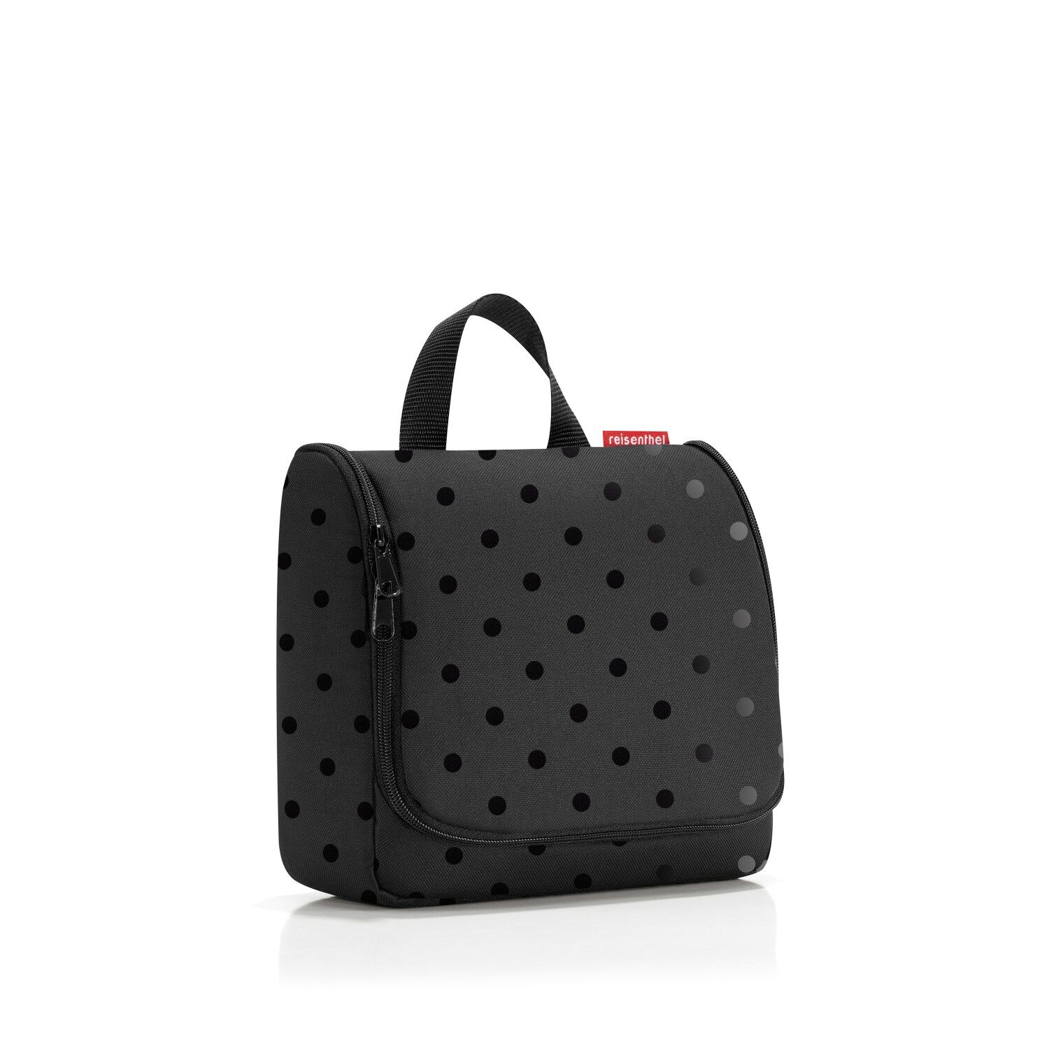 reisenthel toiletbag glossy dots black