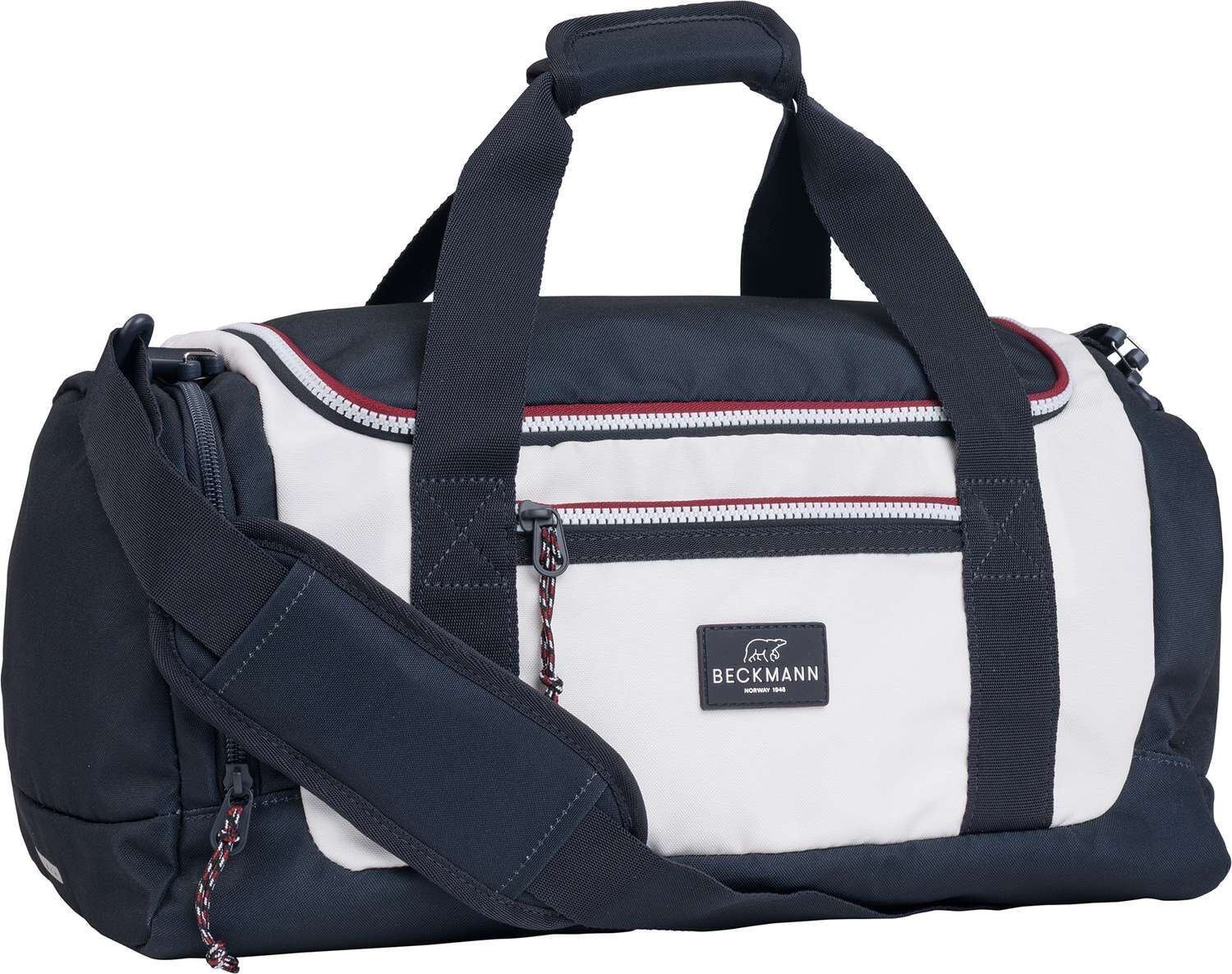 Beckmann Sporttasche Duffelbag Navy White