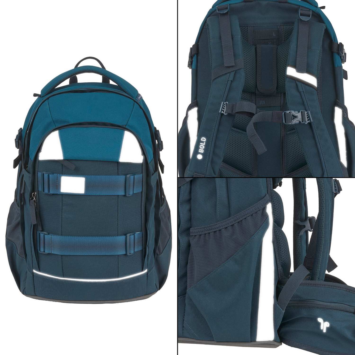 Lässig Schulrucksack BOLD Origin dark blue