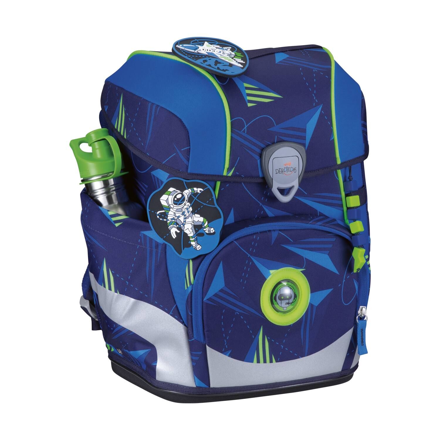 DerDieDas ErgoFlex Tiny LED Moon Mission Schulranzenset 5-teilig