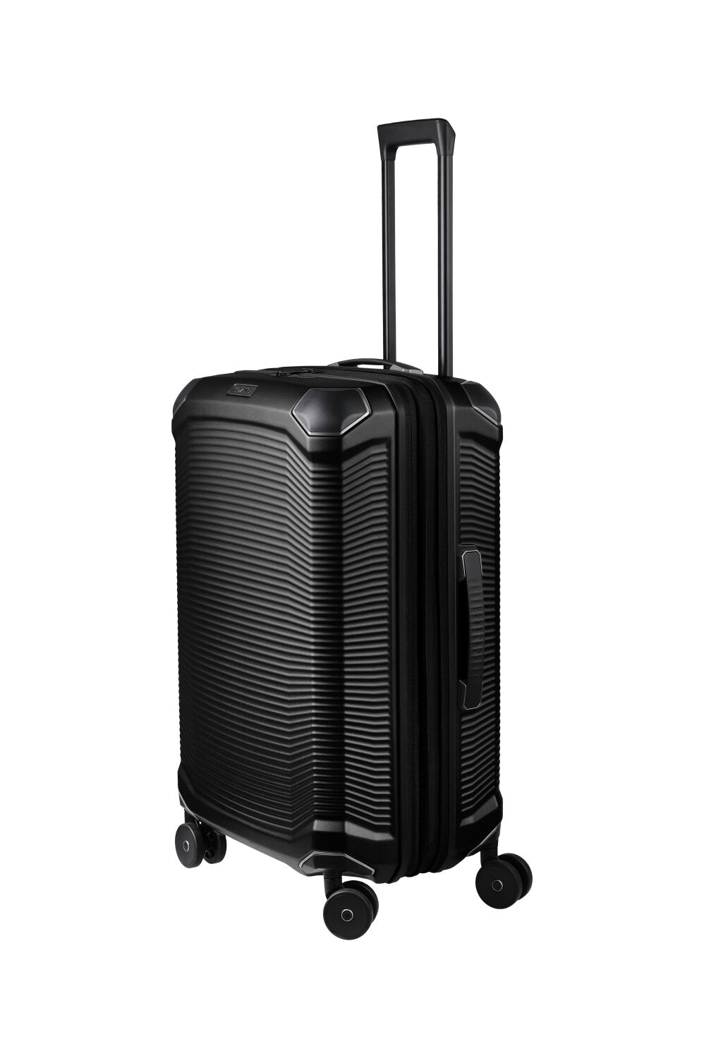 Travelite Koffer MILLENNIUM Trolley 4w M exp., Black