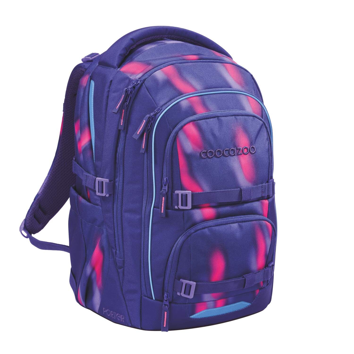 coocazoo Schulrucksack PORTER, Aurora Glow