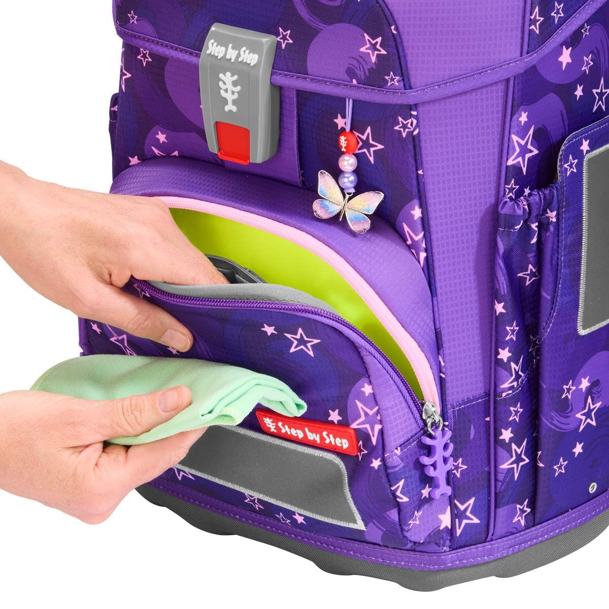 Step by Step CLOUD Schulranzen-Set "Pegasus Liv", 5-teilig