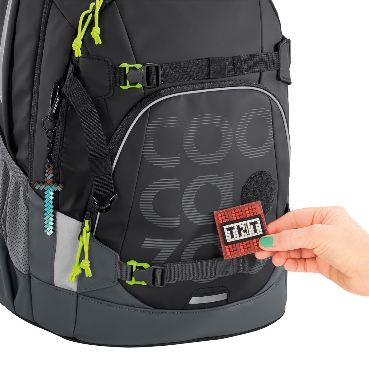 coocazoo Schulrucksack MATE, Tarp Black Thunder