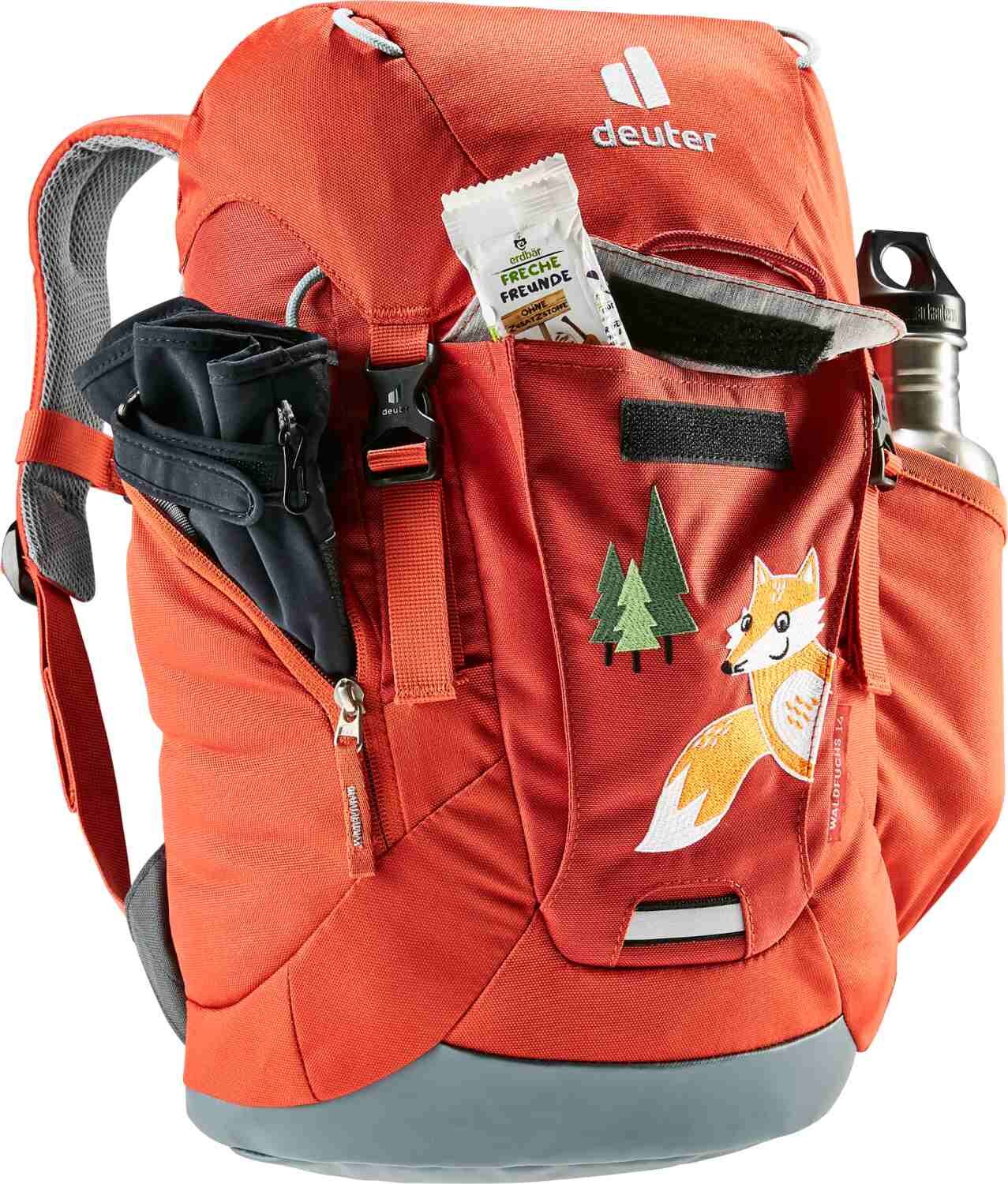 deuter Kinderrucksack Waldfuchs 14 lava-paprika
