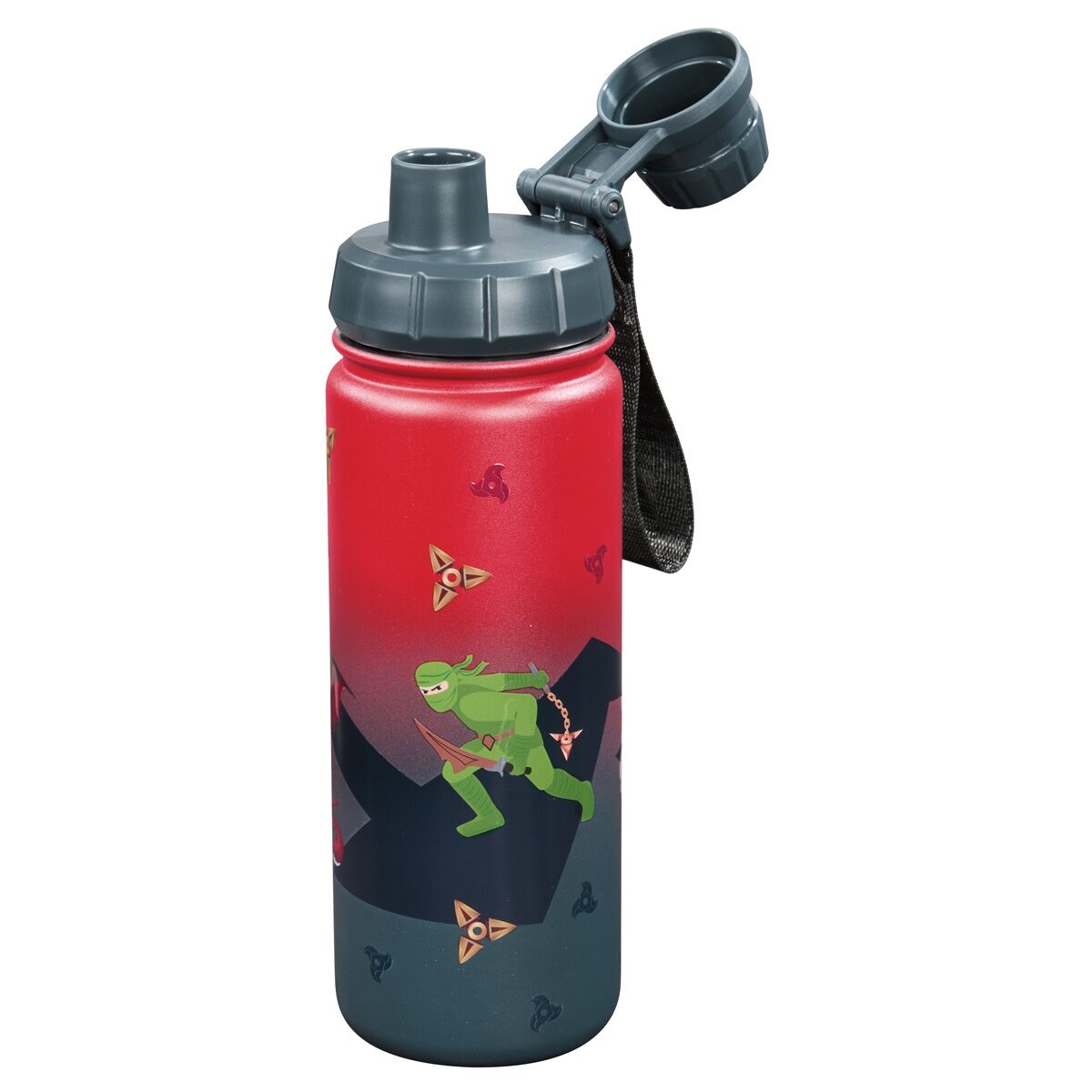 Step by Step Isolierte Edelstahl-Trinkflasche "Warrior"