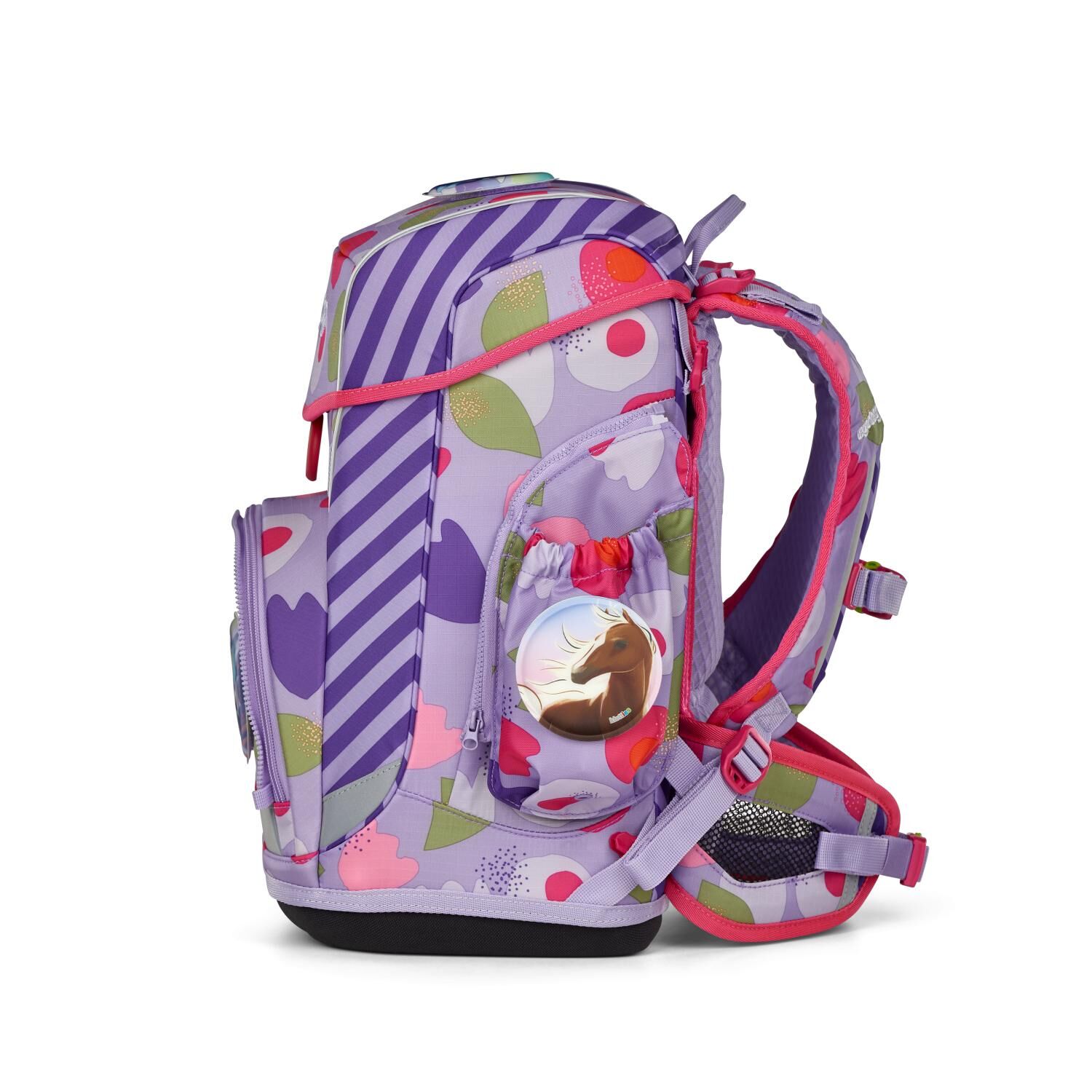 ergobag cubo light Schulranzen-Set BlütenzauBär