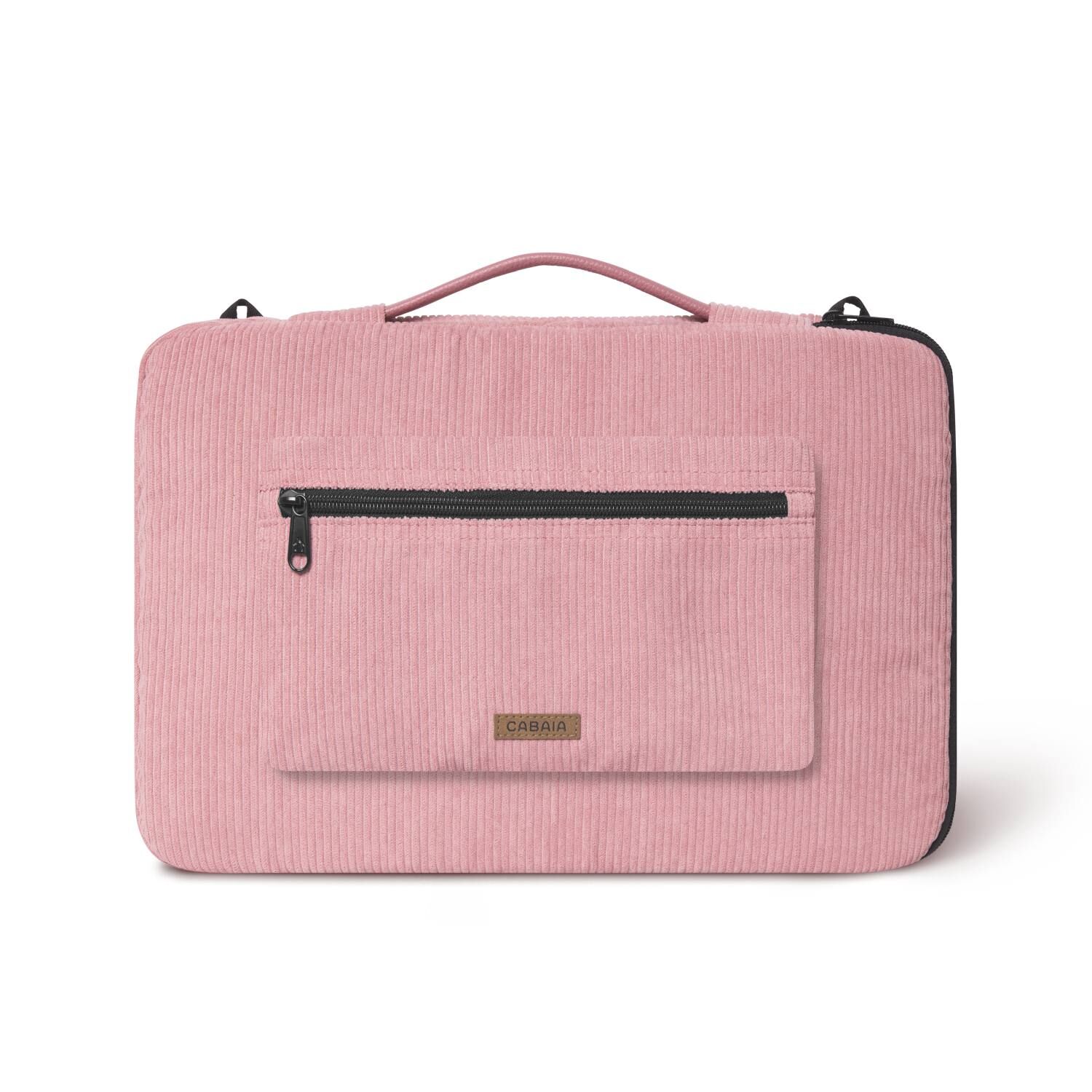 CABAIA GOLD COAST Velvet Recycled Laptop Case 15/16 Pink