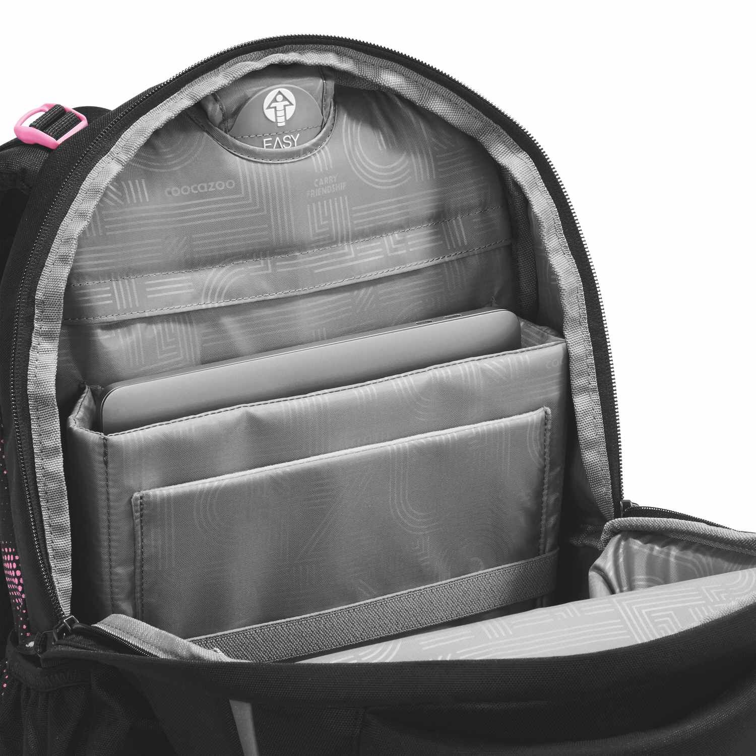 coocazoo Schulrucksack BYTE, Pink Illusion