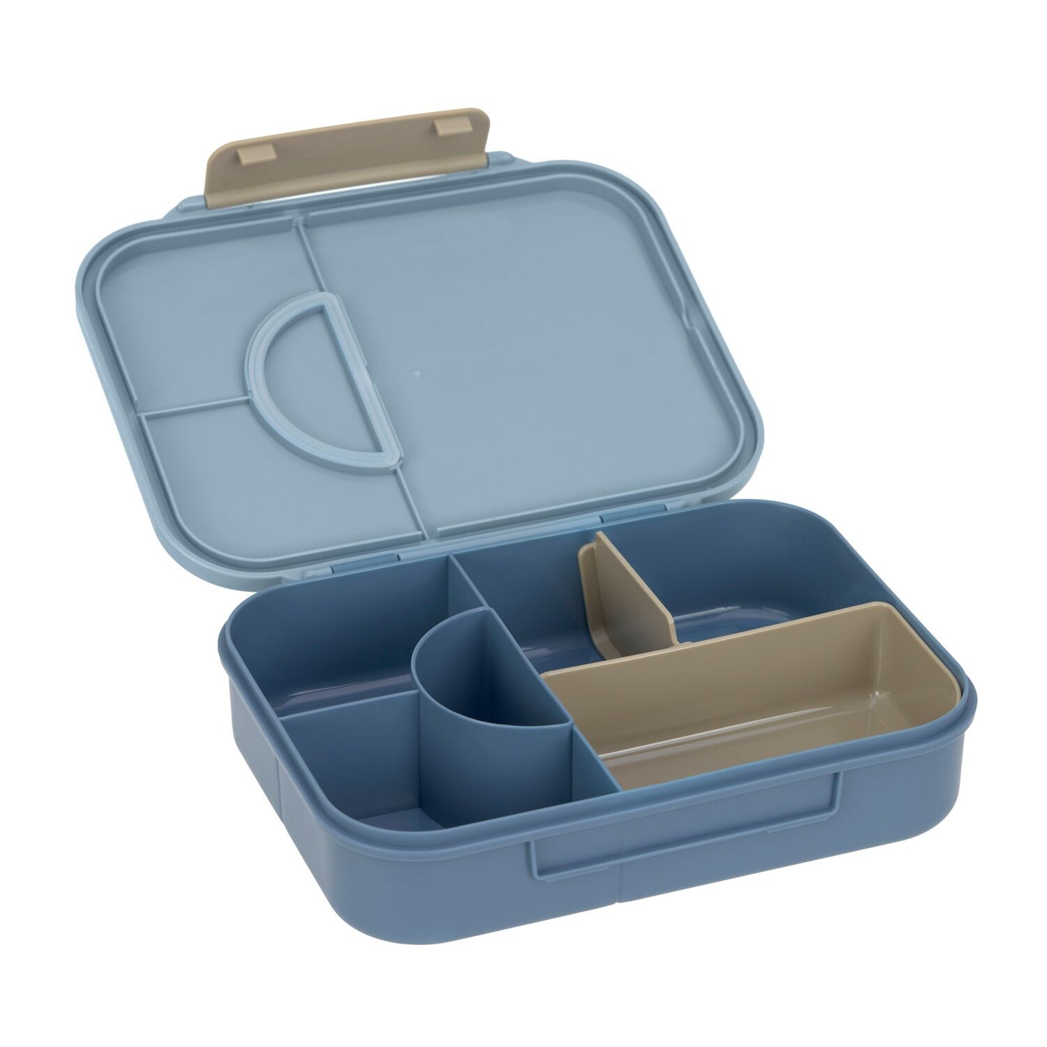 Lässig Brotdose Kinder - Bento Lunchbox Pattern Party, Blau