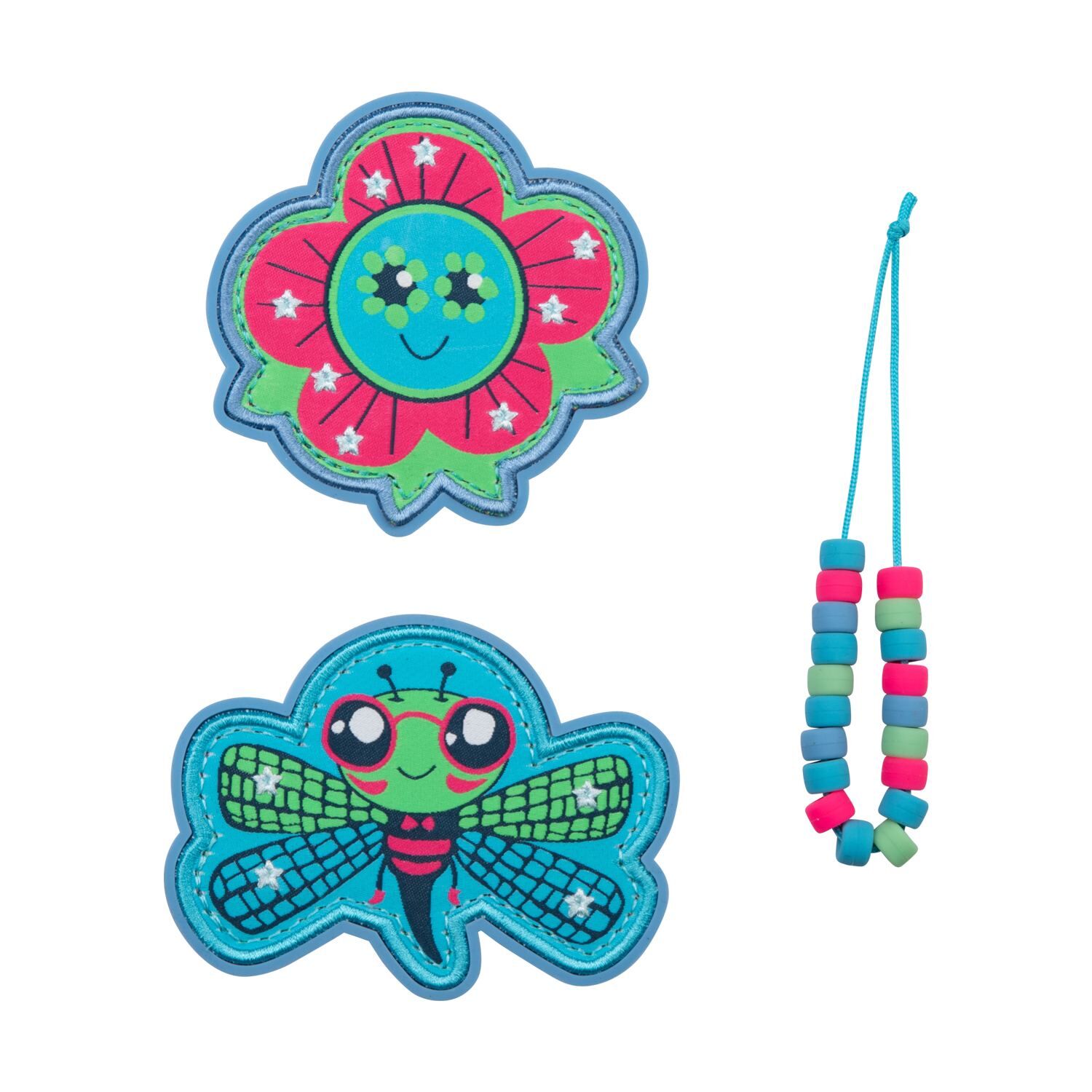 DerDieDas Wechselbuttons 3 teilig Happy Pixel