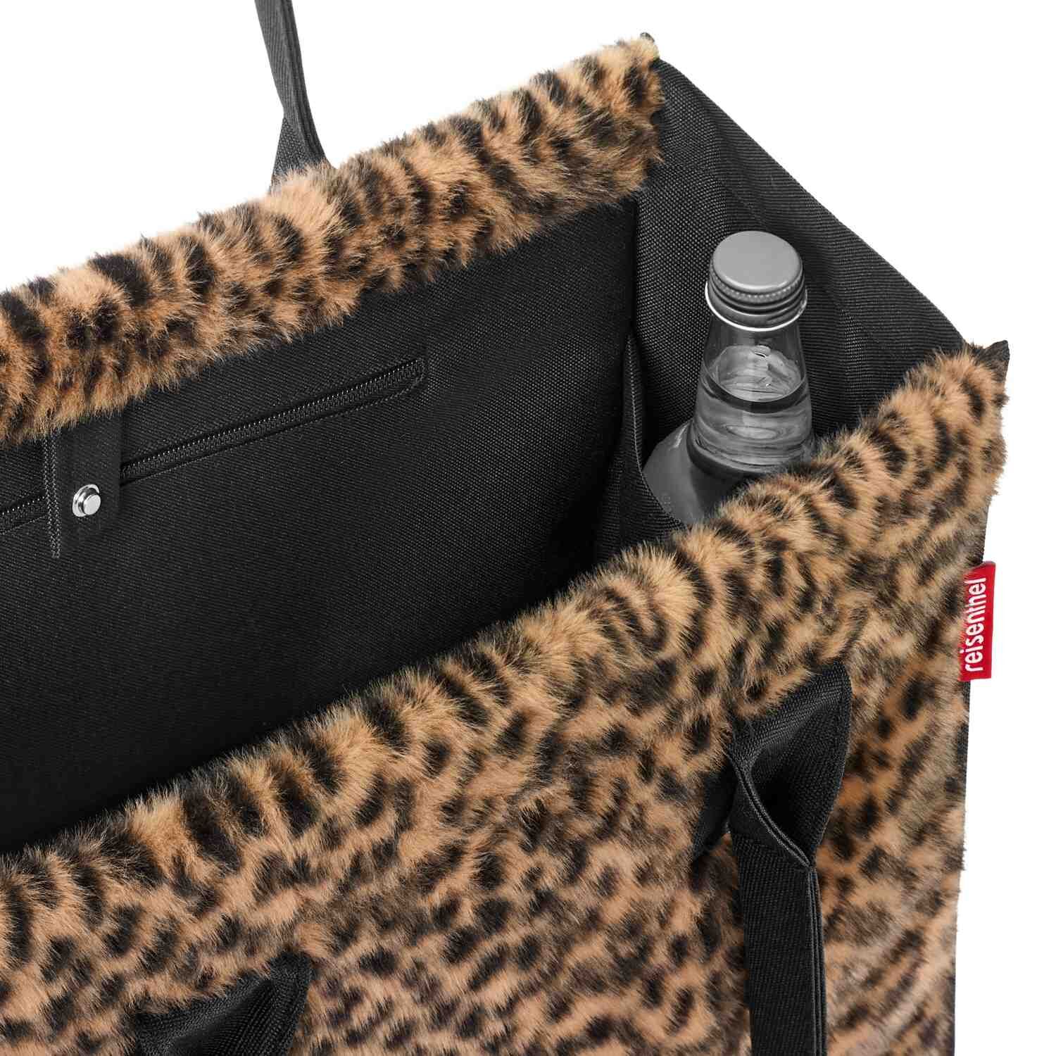reisenthel daily shopper leo fake fur