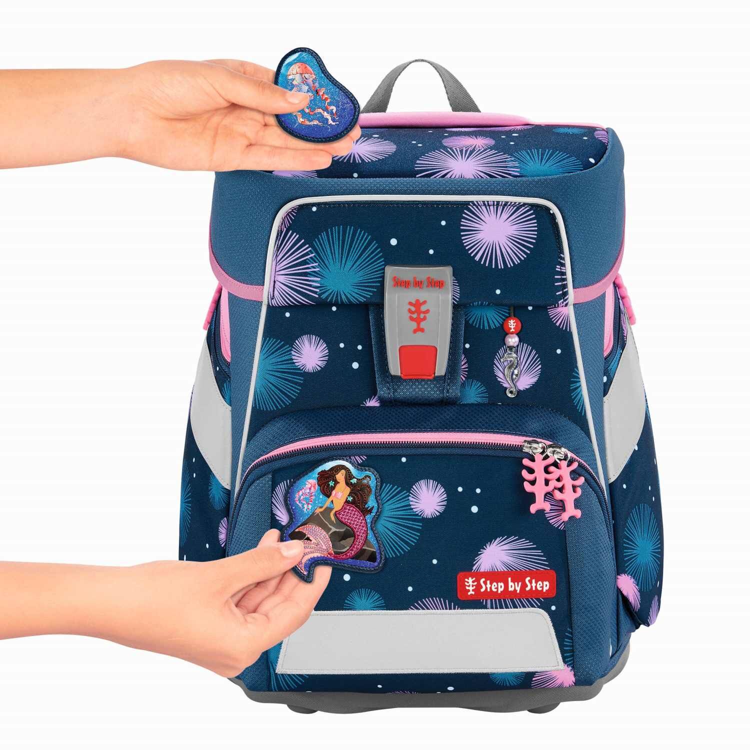 Step by Step SPACE Schulranzen-Set "Mermaid Delia", 5-teilig