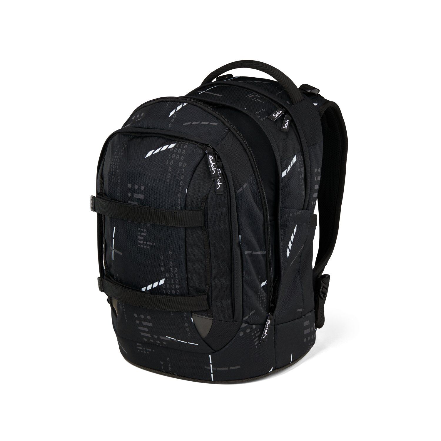 Satch pack Schulrucksack Ninja Matrix schwarz