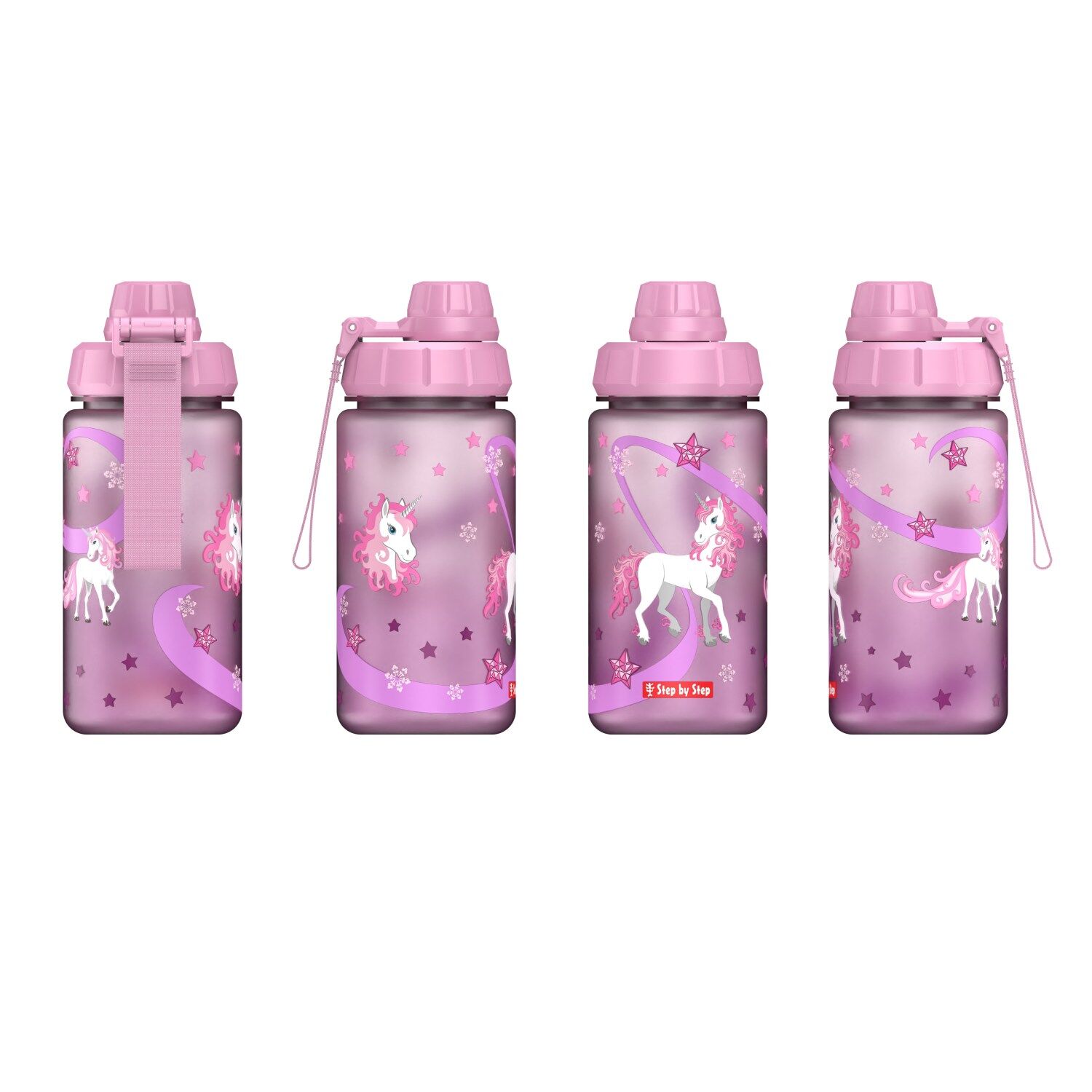 Step by Step Trinkflasche "Sweet Unicorn"