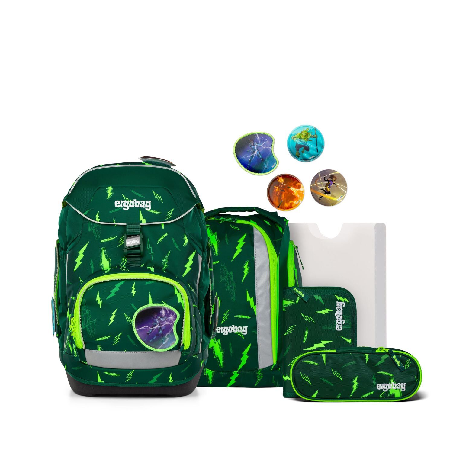 ergobag pack Schulrucksack-Set Bärtastisch