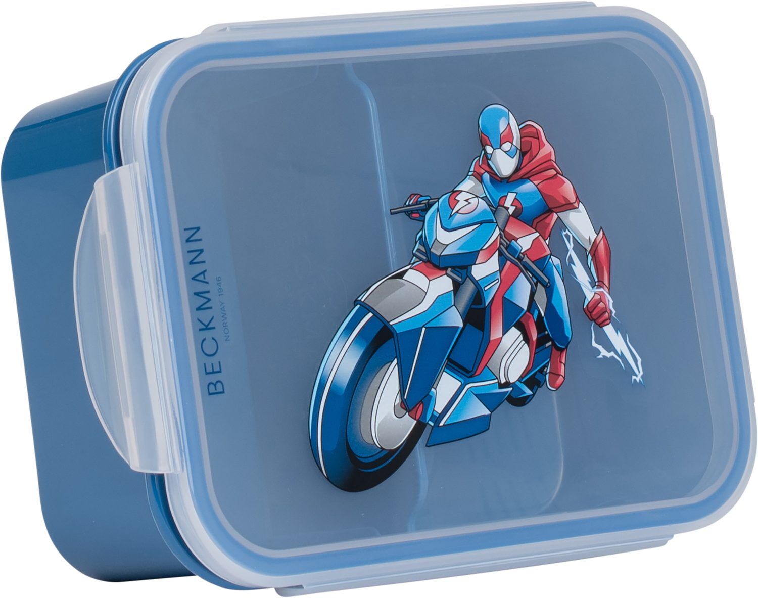 Beckmann Brotdose Blue Lightning