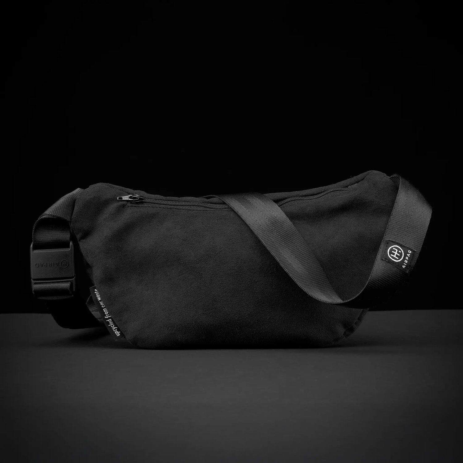Airpaq Bauchtasche Hip Baq Ultra-Suede Black