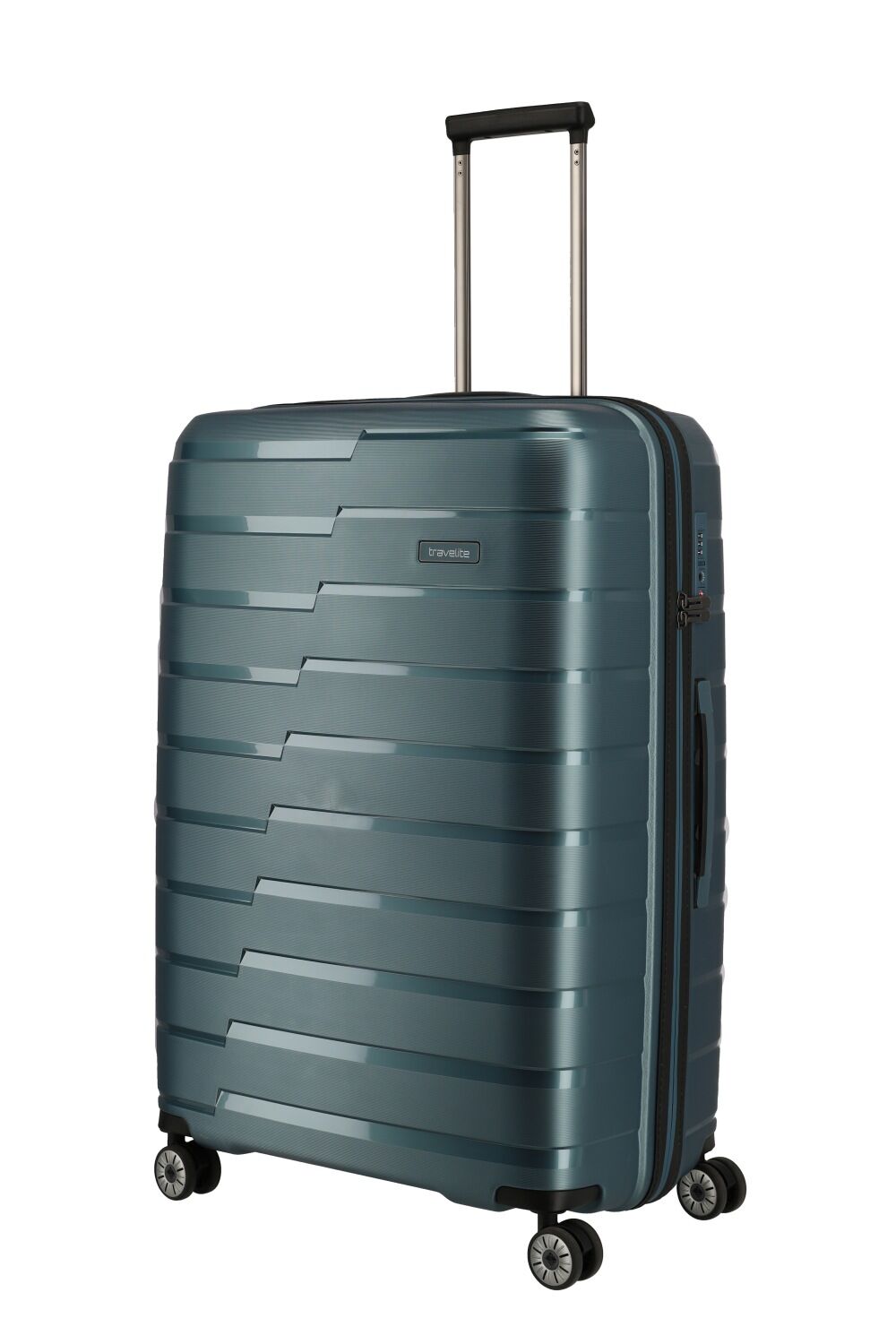 Travelite Koffer AIR BASE 4w Trolley L, Eisblau