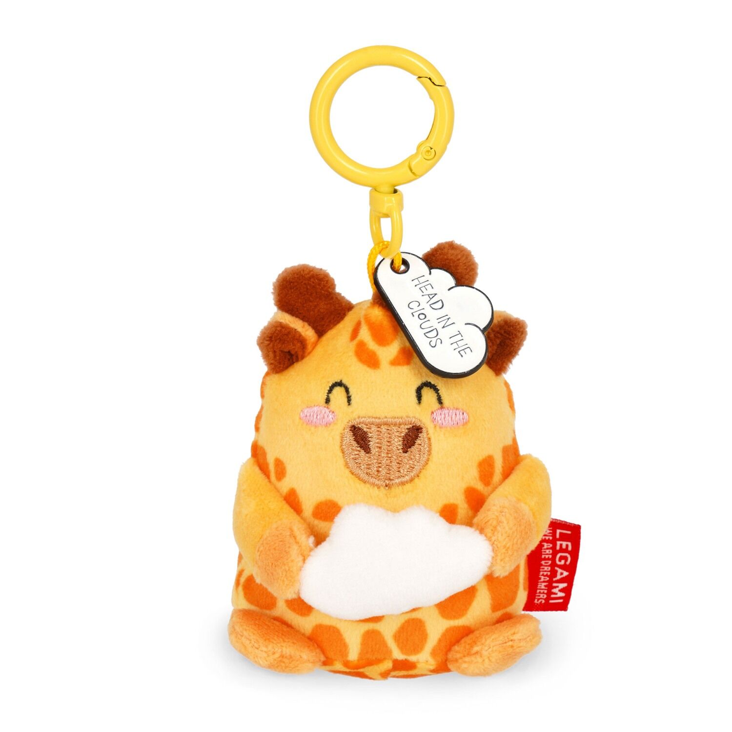 Legami Plüsch-Schlüsselanhänger - SUPER SOFT! - TINY - GIRAFFE