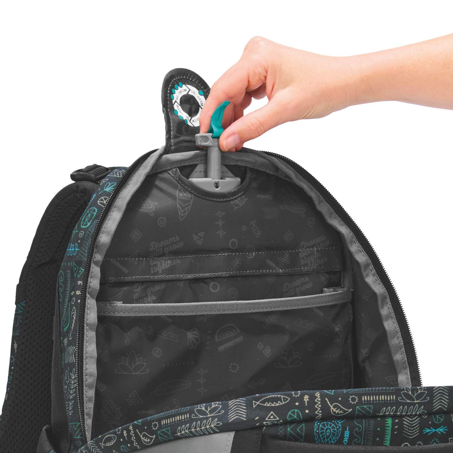 coocazoo Schulrucksack-Set MATE Humedica, Free Spirit, 3-tlg.