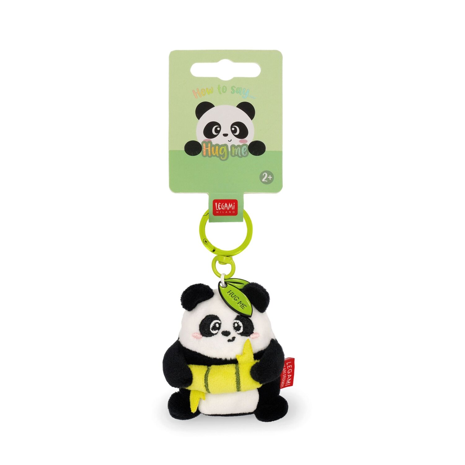 Legami Plüsch-Schlüsselanhänger - SUPER SOFT! - TINY - PANDA