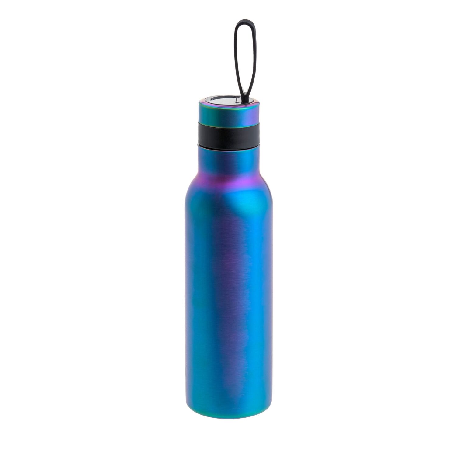 Lässig Trinkflasche Kinder - BOLD Double Walled Edelstahl, blue/purple