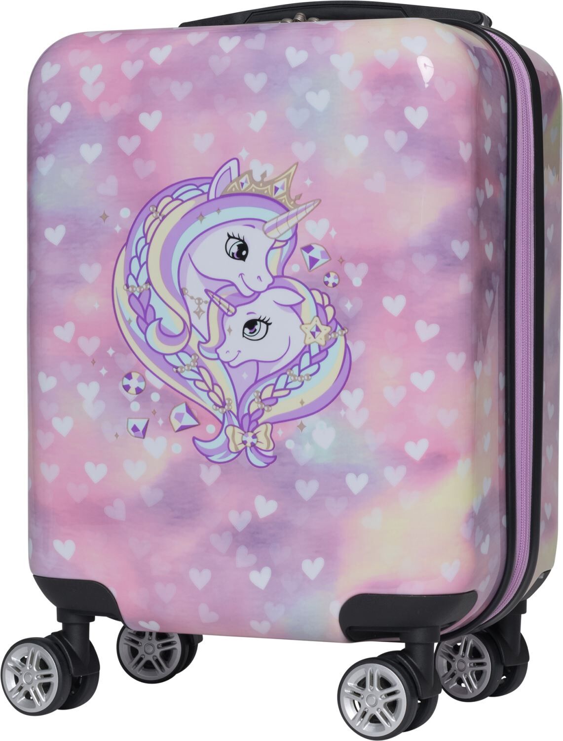 Beckmann Kinderkoffer Unicorn Princess Purple