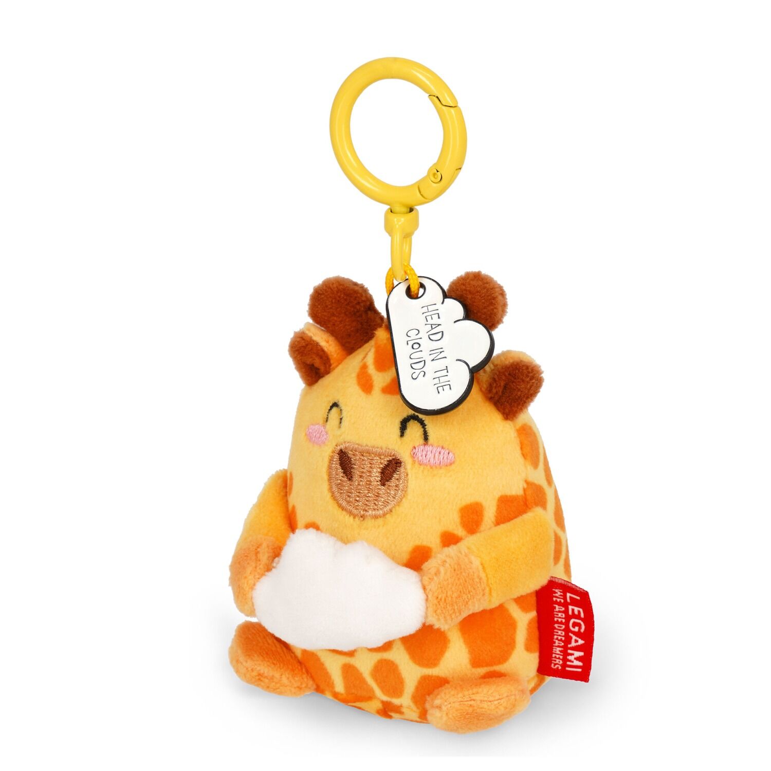 Legami Plüsch-Schlüsselanhänger - SUPER SOFT! - TINY - GIRAFFE