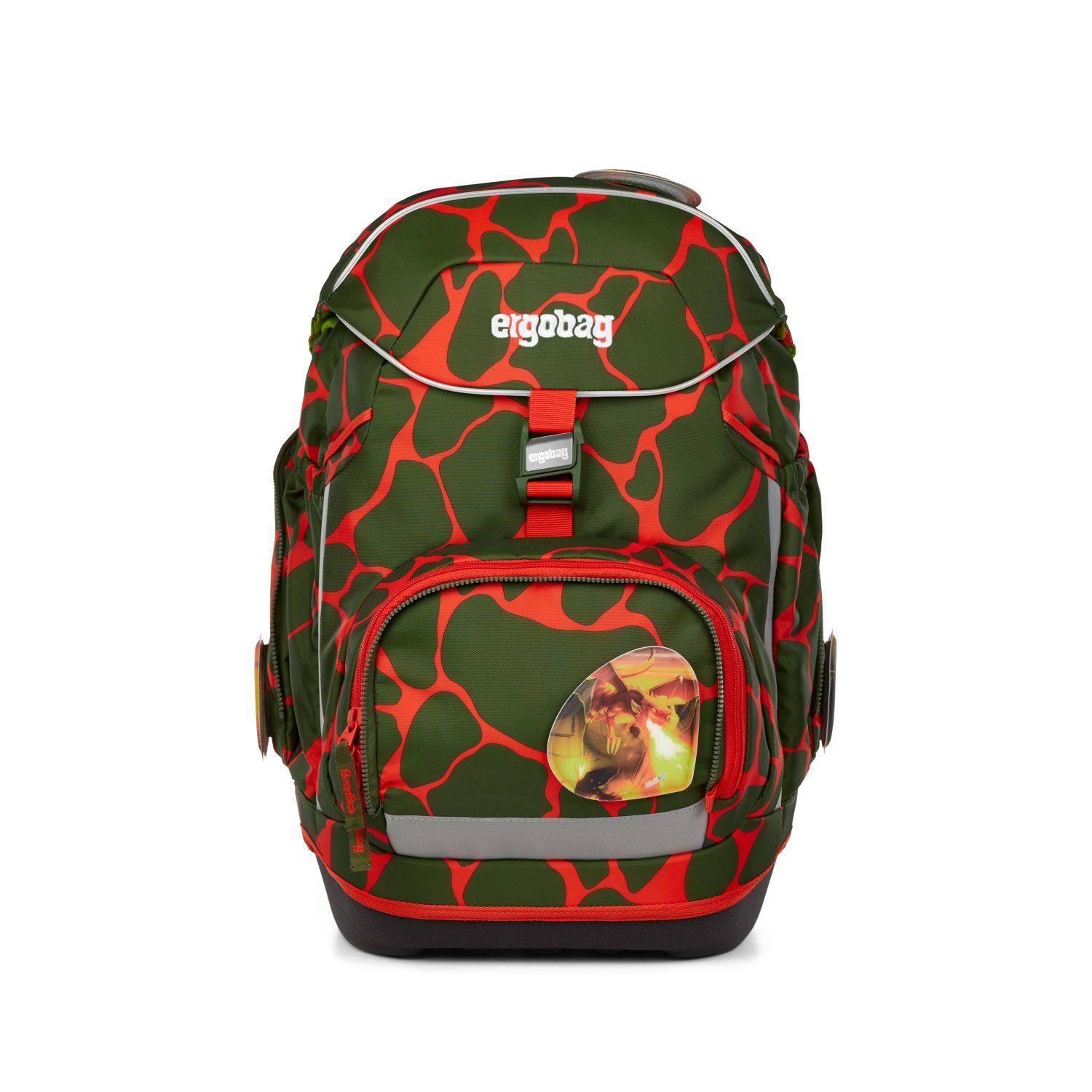 ergobag pack Schulrucksack-Set FeuerspeiBär 2025