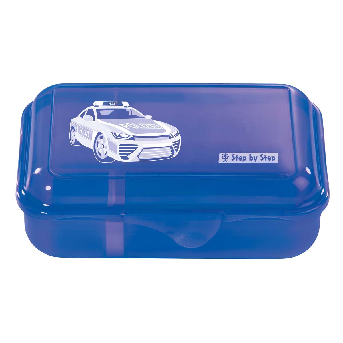 Step by Step Lunchbox "Police Car Cody", Blau