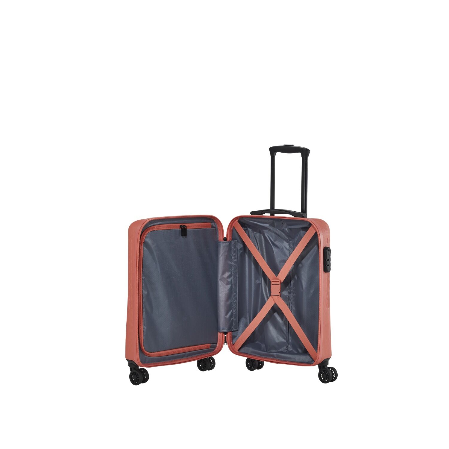 Travelite Koffer BALI 4w Trolley S, Koralle