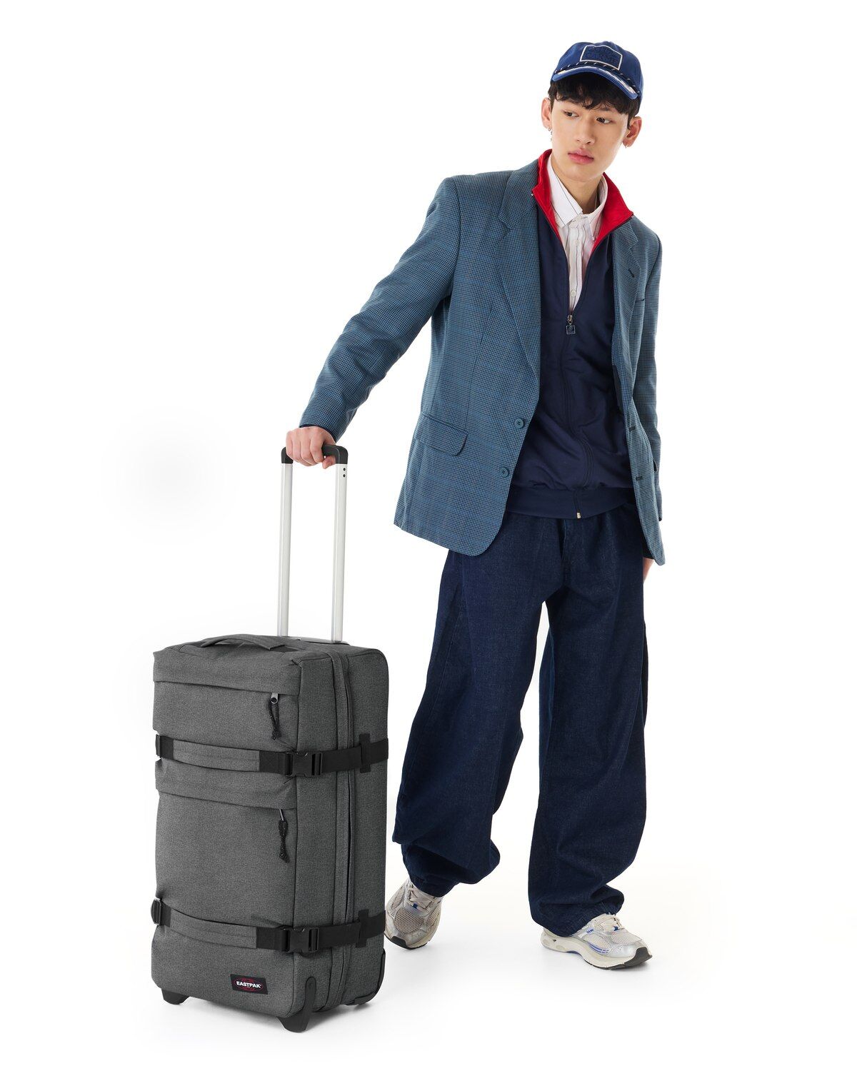 Eastpak Koffer TRANSIT'R PLUS M Black Denim