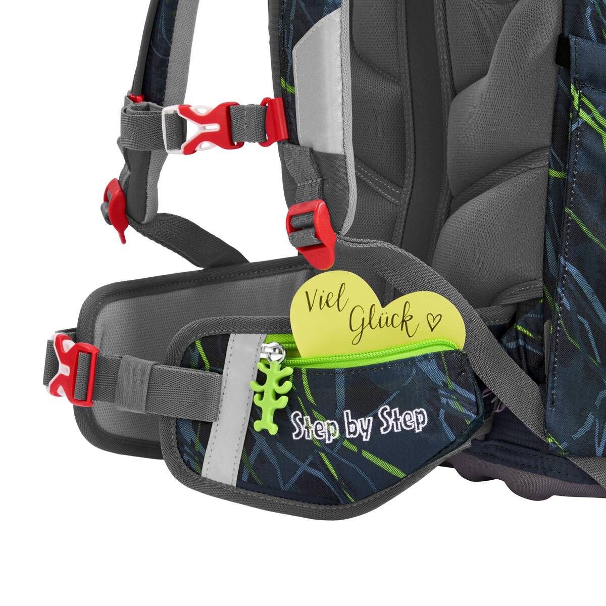 Step by Step FIT Schulranzen-Set "Danger Cat Chiko", 5-teilig