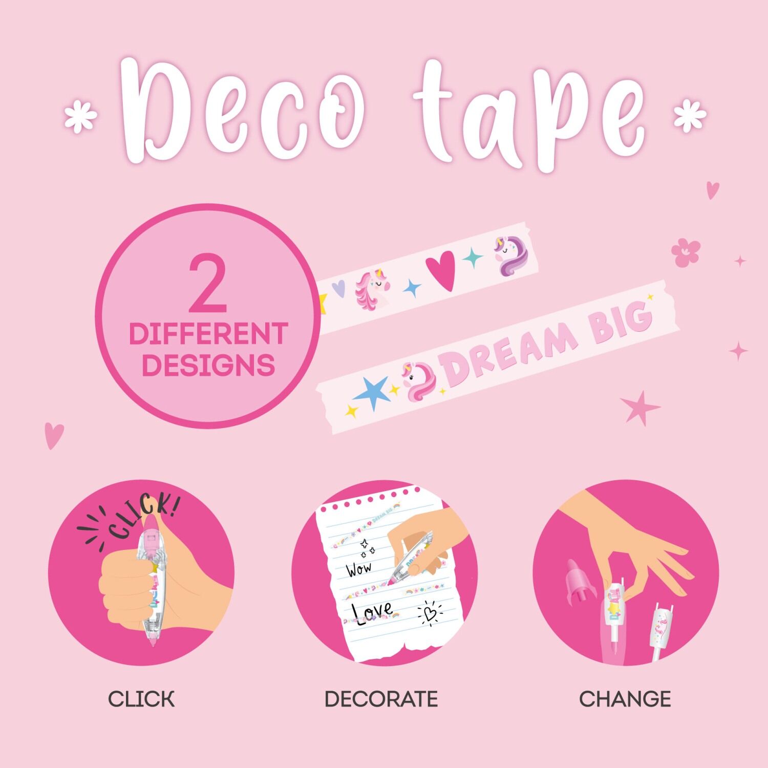 Legami Klebeband - DECO TAPE - UNICORN