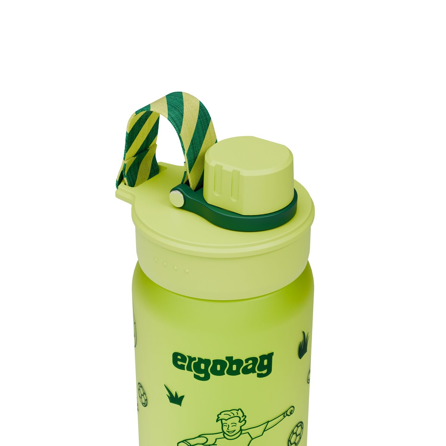 ergobag Trinkflasche Fußball
