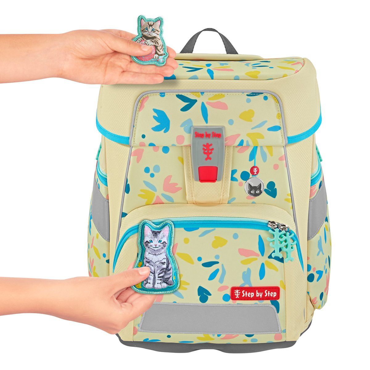 Step by Step SPACE Schulranzen-Set "Cat Lilly", 5-teilig