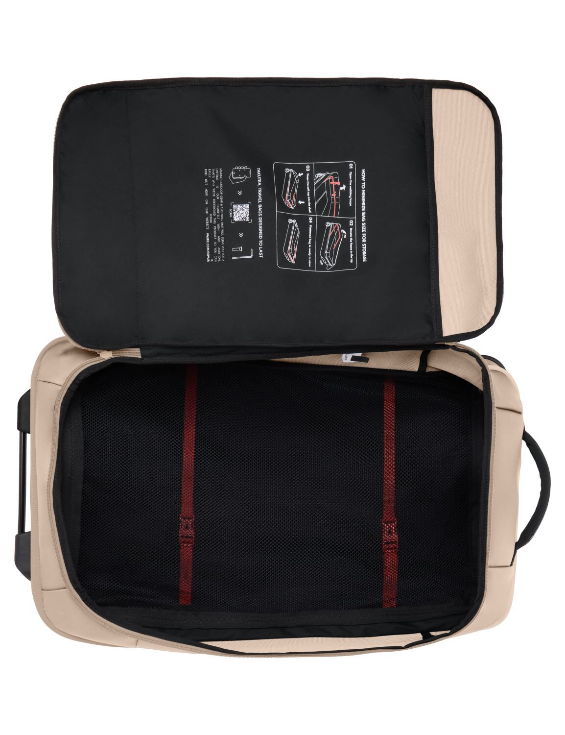 Vaude Koffer Takutea 65, linen,