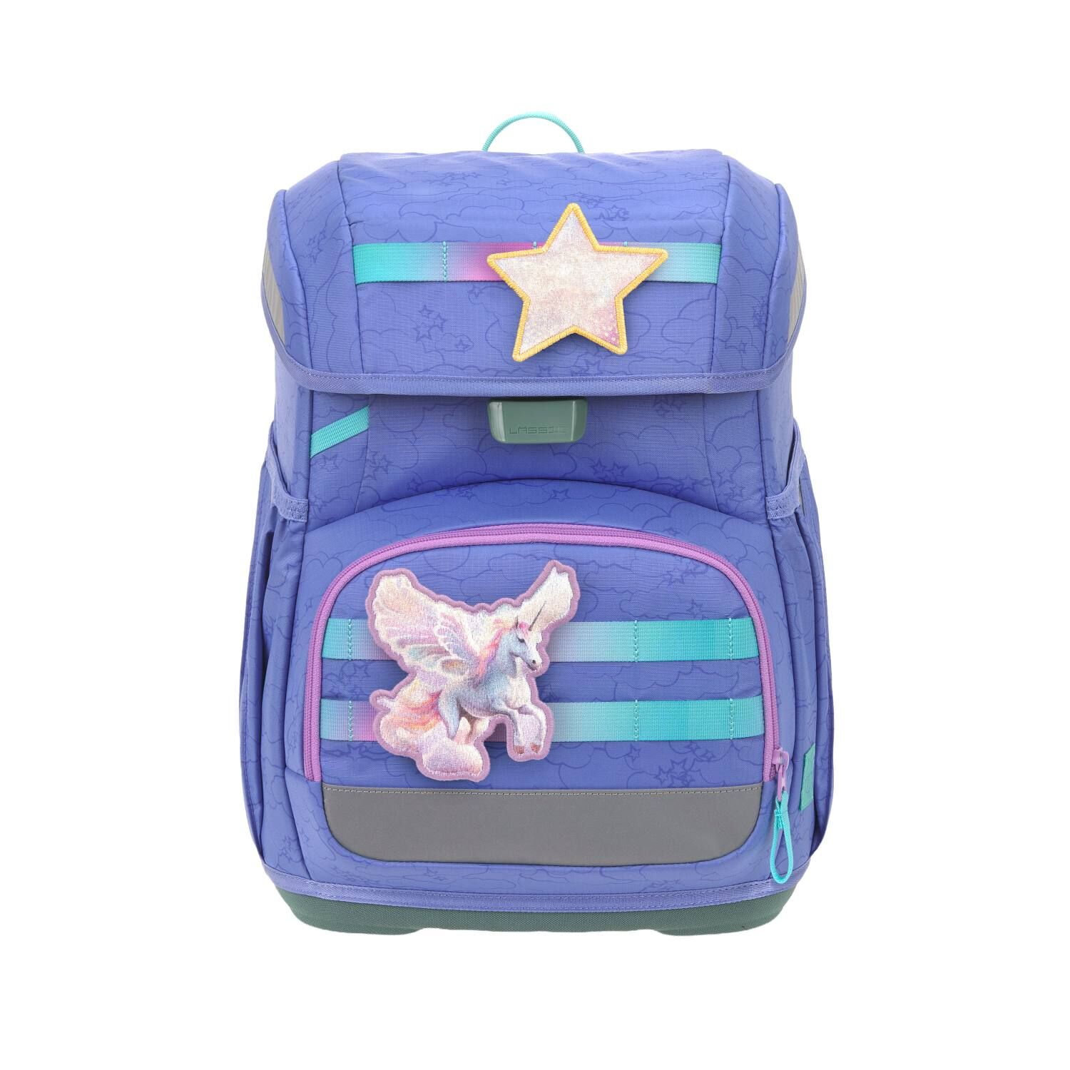 Lässig Schulranzen-Set Light, Unique Cloud lilac