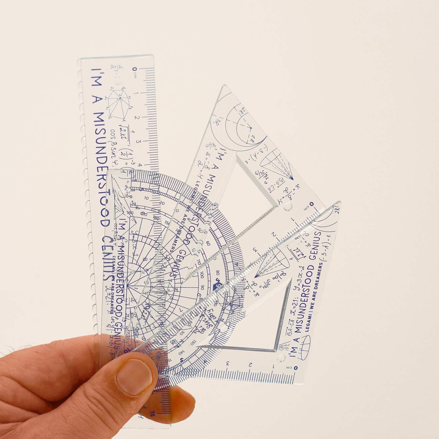 Legami Geometrie Set - YOU RULE! - GENIUS