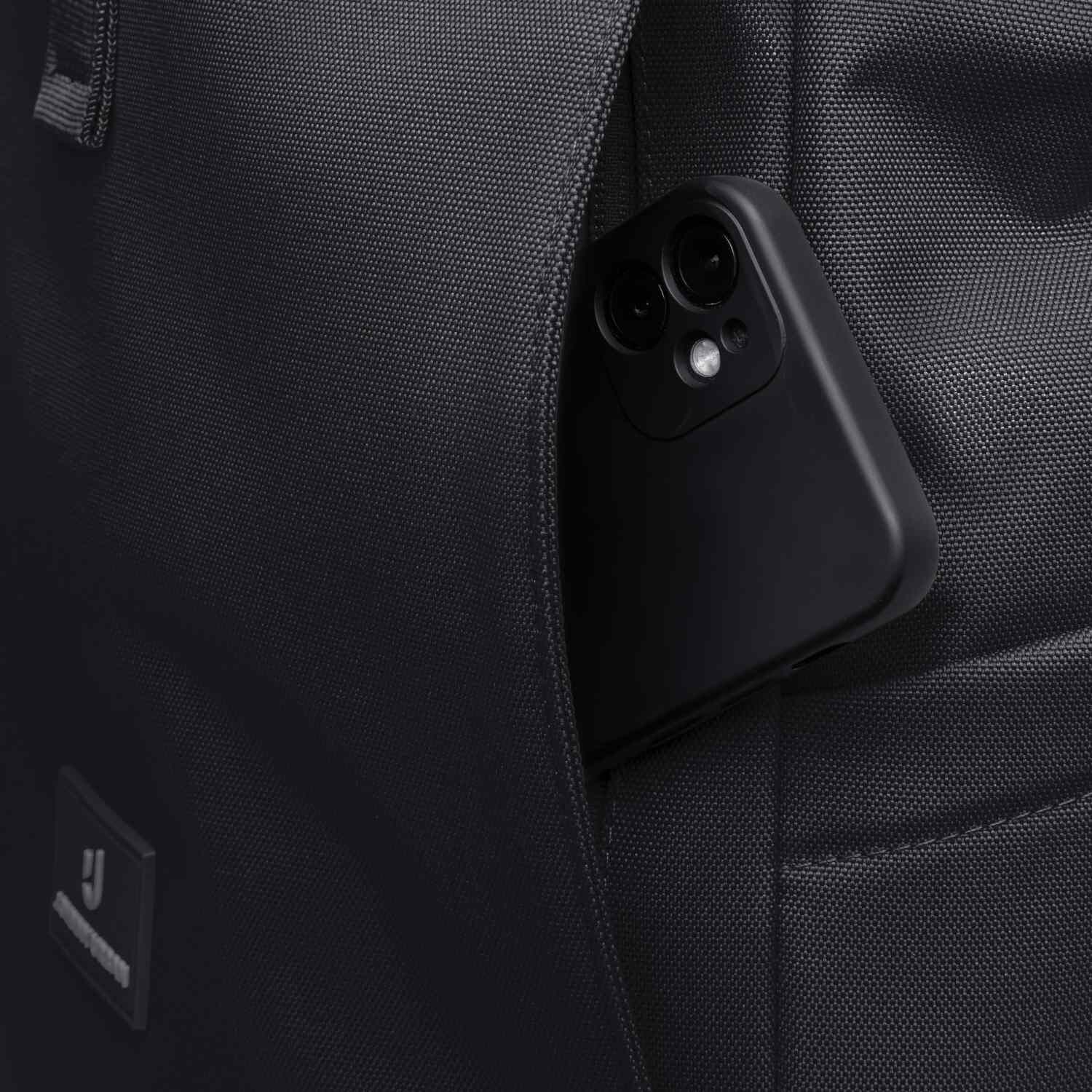 Johnny Urban Rolltop Rucksack Allen Large Black